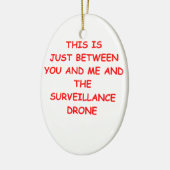 Drohne Keramikornament (Links)