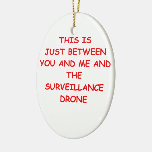 Drohne Keramikornament (Links)