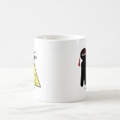 Drohne Ninja bei der Arbeit Kaffeetasse (Mittel)