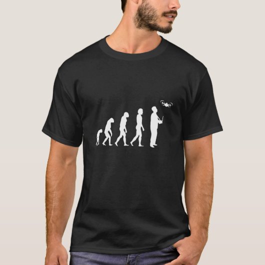 Drohne Pilot Drohne Drohne Evolution T-Shirt (Vorderseite)