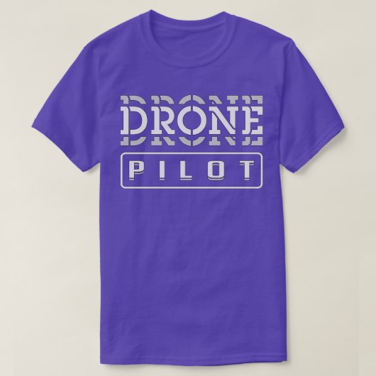 Drohne Pilot Dronen Uav T-Shirt (Design vorne)