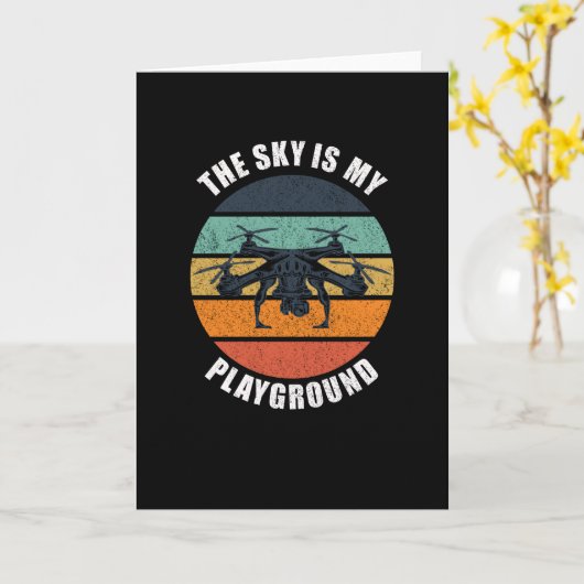 Drohne Pilot Life RC Quadcopter Der Himmel ist mei Karte (Gelbe Blume)