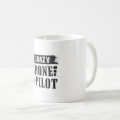 Drohne Pilot Quadcopter Dronen FPV Funny Gift Kaffeetasse (VorderseiteRechts)