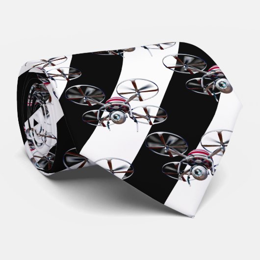 Drohne quadcopter Flugzeugpilothobby Krawatte (Gerollt)