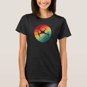 Drohne Retro Vintage Sonnenuntergang FPV Drohnenpi T-Shirt