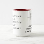 Drohne-Smackdown-SiegChalice Tasse (Zentrum)