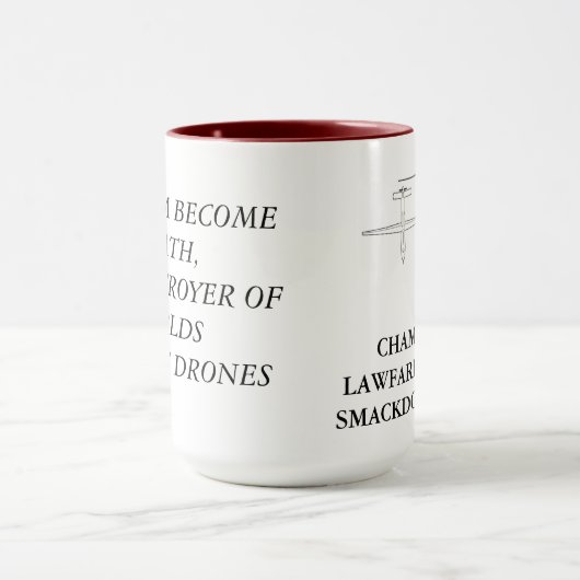 Drohne-Smackdown-SiegChalice Tasse (Zentrum)