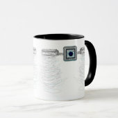 Drohne tasse (VorderseiteRechts)