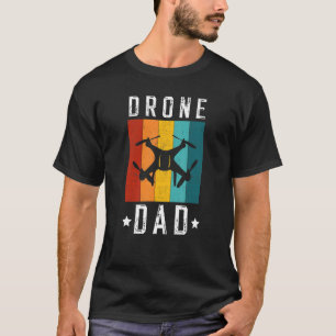 Drohne Vater Vintag Retro für Drohnentechnologen T-Shirt