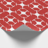 Drohnemuster irgendeine Hintergrundfarbe Geschenkpapier (Ecke)