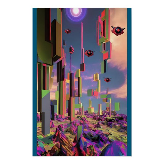 Drohnen aus Hell Poster (Vorderseite)