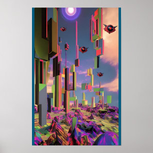 Drohnen aus Hell Poster