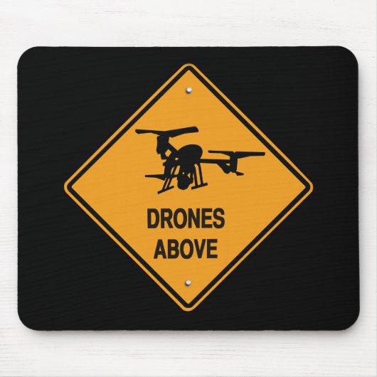 Drohnen oben mousepad (Vorne)