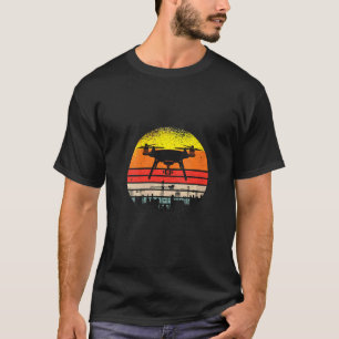 Drohnen Pilot Drone mit Kamera-Quadrocopter T-Shirt
