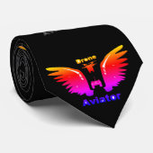 Drohnenaviator Krawatte (Gerollt)