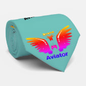 Drohnenaviator Krawatte (Gerollt)