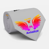 Drohnenaviator Krawatte (Gerollt)