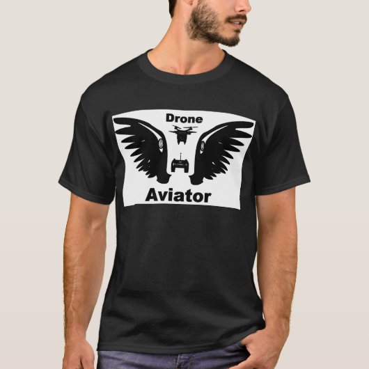Drohnenaviator T-Shirt (Vorderseite)