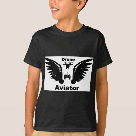 Drohnenaviator T-Shirt (Vorderseite)
