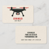 Drohnenbetreiber Visitenkarte (Vorne/Hinten)