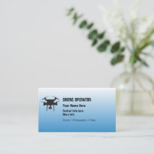 Drohnenbetreiber Visitenkarte (Stehend Vorderseite)