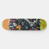 Dröhnender cooler Skateboard 1 (Horizontal)