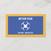Drohnendienstbenutzerdefiniert QR Visitenkarte (Vorderseite)