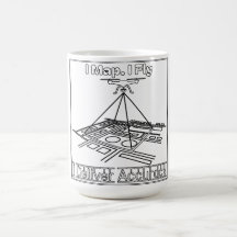 Drohneneinsatz-Tasse