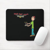 Drohnenflug Mousepad (Mit Mouse)