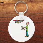 Drohnenflug Schlüsselanhänger (Vorderseite)