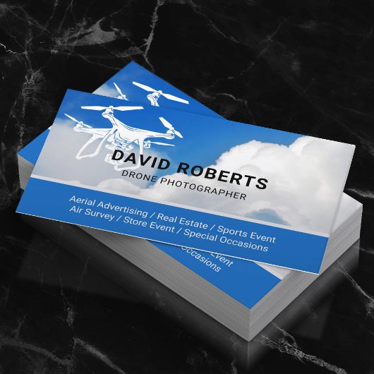 Drohnenfotograf Visitenkarte