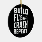 Drohnengeschenke für Männer mit Kopter-Multicopter Keramik Ornament (Rechts)