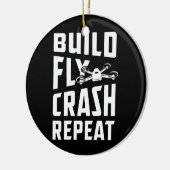 Drohnengeschenke für Männer mit Kopter-Multicopter Keramik Ornament (Links)