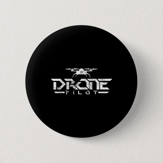 Drohnengift Quadcopter Button (Vorderseite)