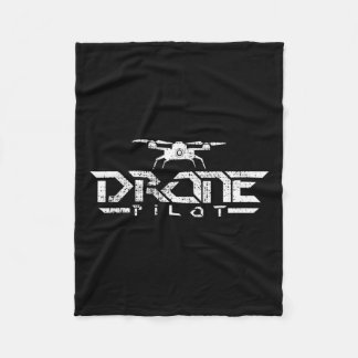 Drohnengift Quadcopter Fleecedecke