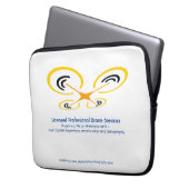 Drohneninspektion, -befragung und Videodienst Laptopschutzhülle (Vorderseite Links)