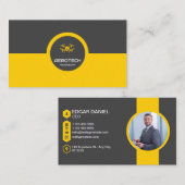 Drohnenkarten Moderne Beruflich Visitenkarte (Vorne/Hinten)