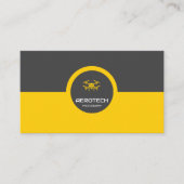 Drohnenkarten Moderne Beruflich Visitenkarte (Vorderseite)