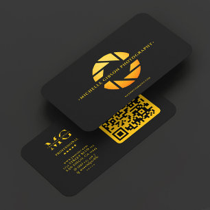 Drohnenpilot Filmregisseur Schwarz Gelbe Kameralin Visitenkarte