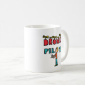 Drohnenpilot Kaffeetasse (VorderseiteRechts)