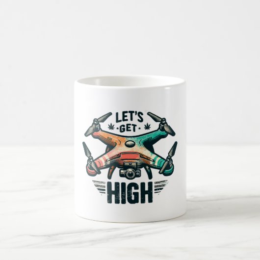Drohnenpilot Kaffeetasse (Mittel)