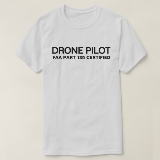 Drohnenpilot T-Shirt (Design vorne)