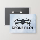 Drohnenpilot-Taste Button (Vorderseite/Rückseite)