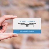 Drohnenpilot und Luftfotografie Visitenkarte