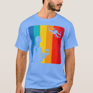 Drohnenpiloten für Vintage Retro-Drohne T-Shirt