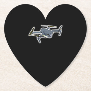 Drohnenpiloten-Quadcopter-Fliegerdrossel Untersetzer