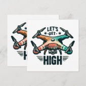 Drohnenpilotin (Vorne/Hinten)