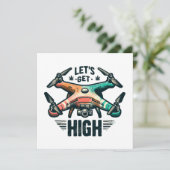 Drohnenpilotin (Stehend Vorderseite)