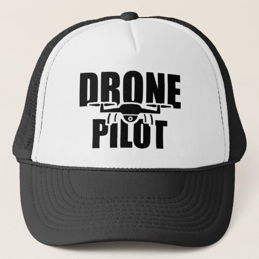 Drohnenpilotin Truckerkappe (Vorderseite)