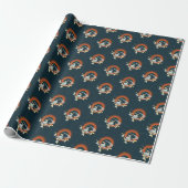 Drohnenrennen Geschenkpapier (Ungerollt)